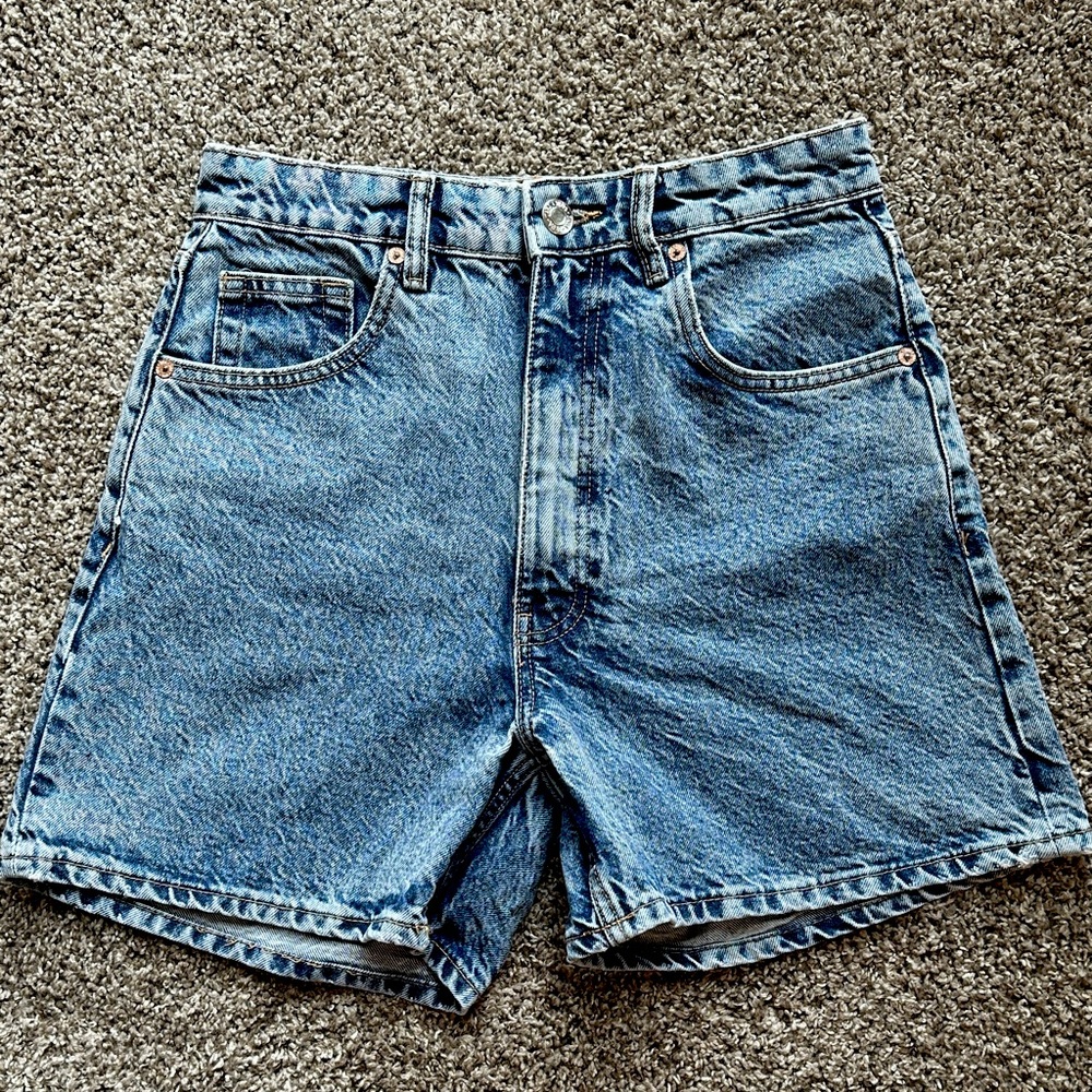 Zara Blue Jean Shorts